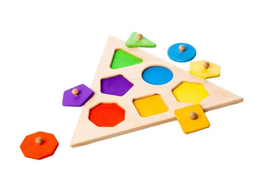 EcoToys PuzzleLogic | Estimula la creatividad de tu hijo - Juego de rompecabezas educativo de geometría